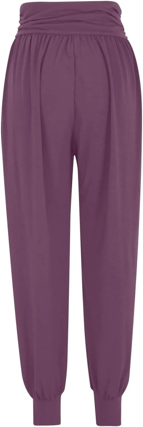 2 Pack Womens Yoga Jogger Pants with Side Pockets Sweatpants Lounge Lightweight Pants for Workout Running Yoga