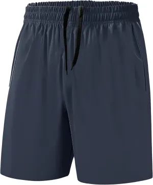 5 Pack Mens Shorts Athletic Gym Quick Dry Basketball Shorts with Pockets for Workout Running Casual Activewear