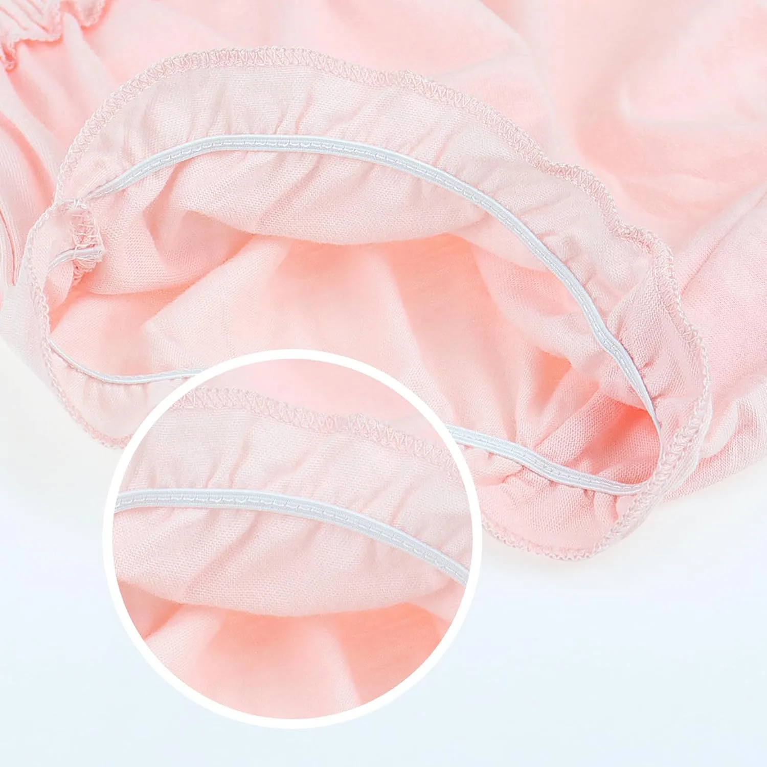 5 Pcs Baby Bloomers Diaper Cover for Toddler Girls Soft Cotton Shorts Toddler Undies