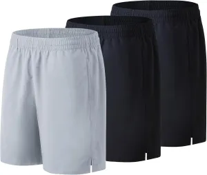7" Men's Running Shorts Athletic Gym Shorts Lightweight Quick Dry Workout Short with Pockets