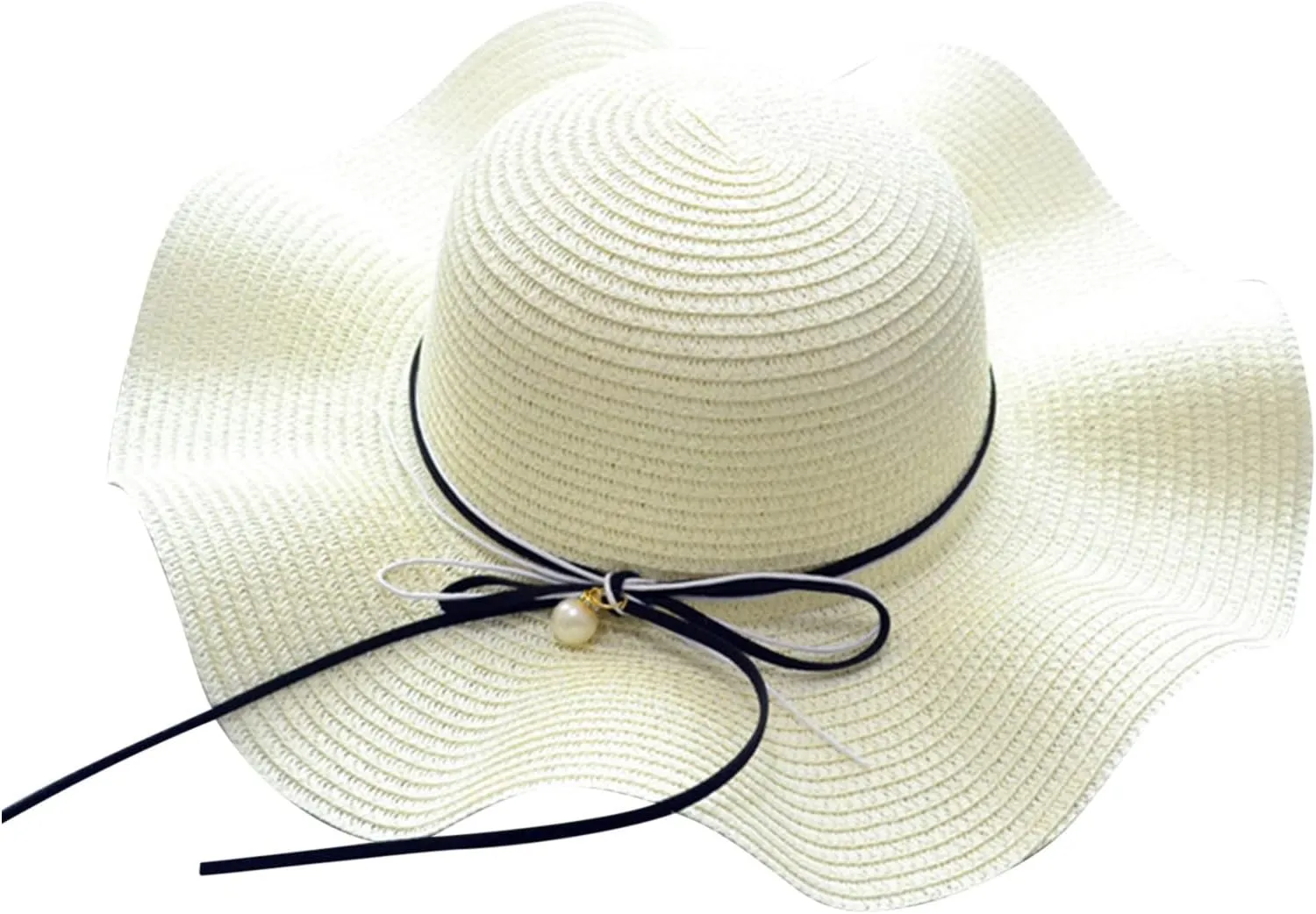 Beach Hats for Women, Wide Brim Sun Hat Foldable Summer Floppy Hat Summer Outdoor Sunshade Beach Hats for Women