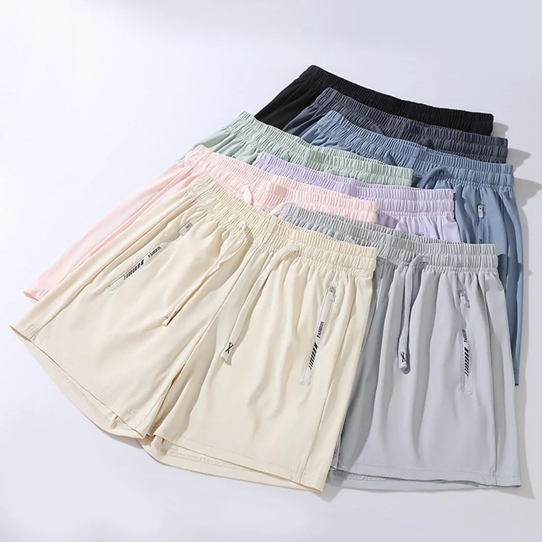 Beeswan Shorts for Women, Beeswan Stretch Active Shorts, Ultra Stretch Breathable Casual Quick Dry Short