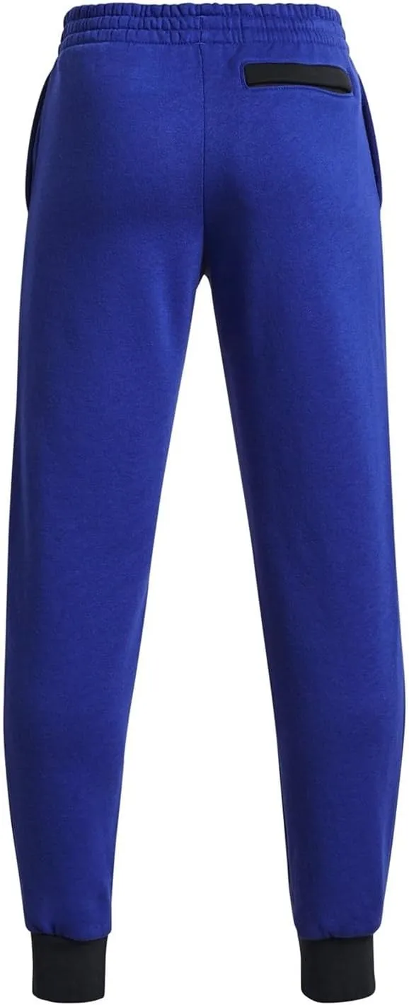 Boys' UA Rival Fleece Script Joggers