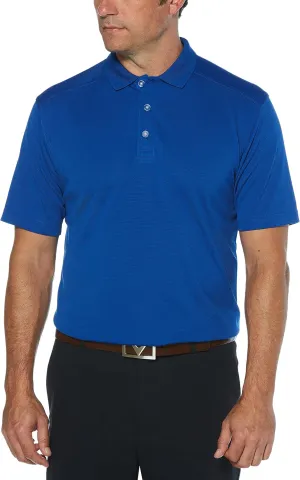 Callaway Men's Short Sleeve Core Performance Stretch Golf Polo, Sun Protection, Moisture-Wicking (Available in Big & Tall)