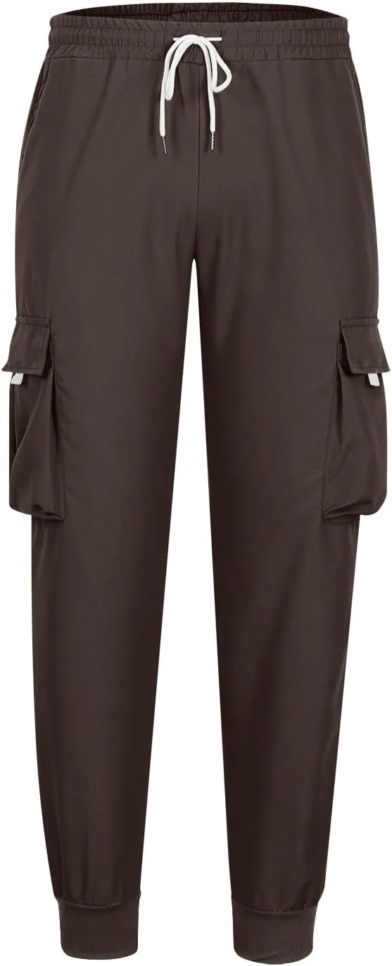 Cargo Joggers Men Baggy Casual Athletic Jogger Cargo Pants Drawstring Fashion Y2k Streetwear PantalóN Cargo Hombre