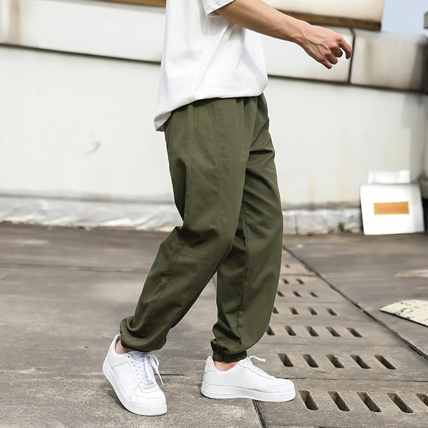 Cargo Pants for Men Big and Tall Cargo Joggers Cargo Work Sweatpants Men's Fashion Sports Pants Men's Casual Joggers