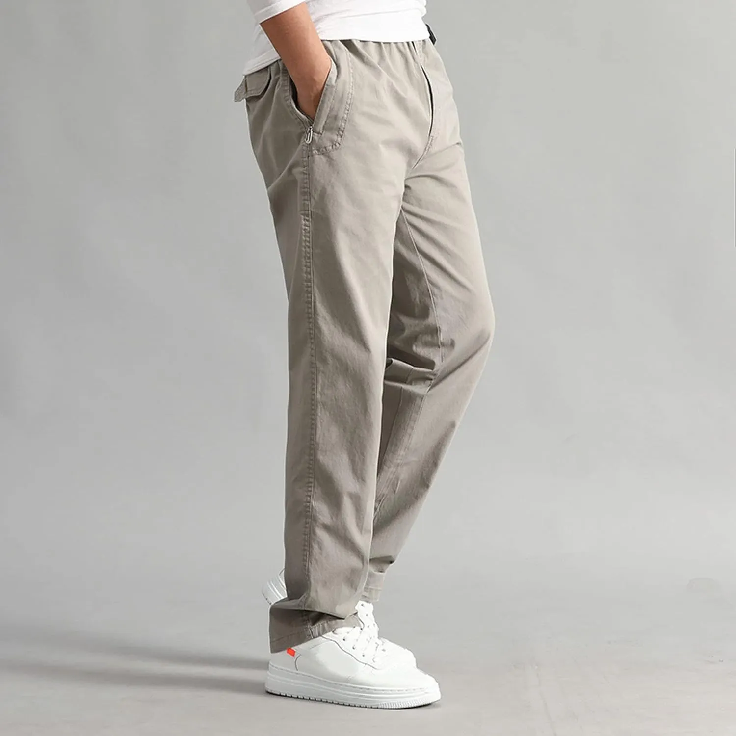 Cargo Pants for Men Big and Tall, Pants Men's Cargo Trousers Work Ripstop Cargo Pants Lightweight Cotton Jogger Work