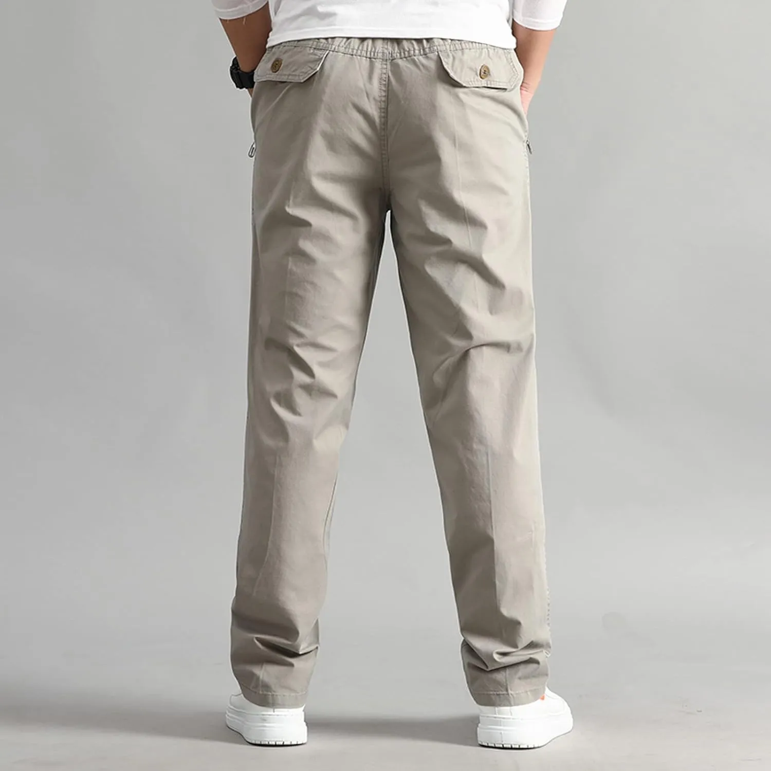 Cargo Pants for Men Big and Tall, Pants Men's Cargo Trousers Work Ripstop Cargo Pants Lightweight Cotton Jogger Work