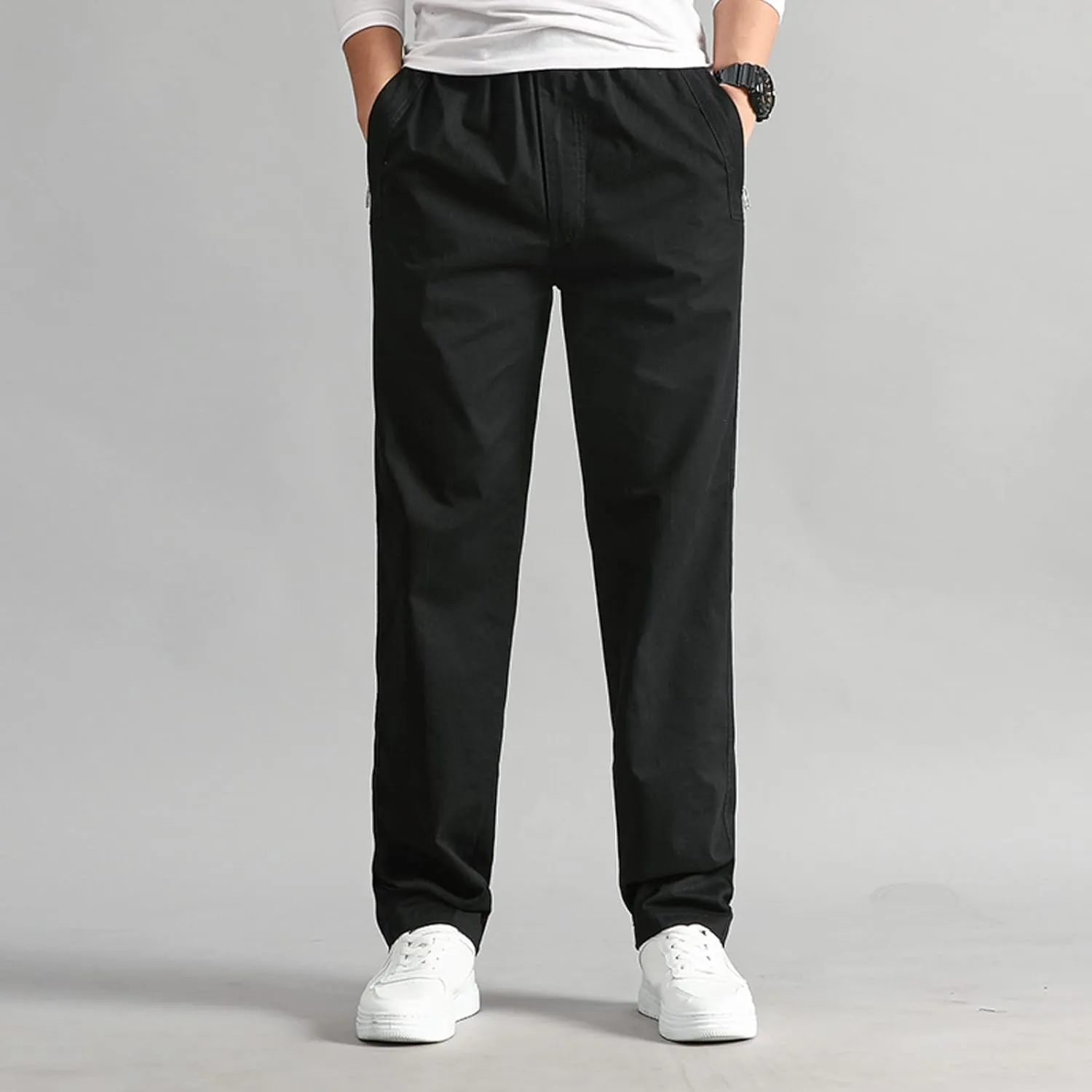 Cargo Pants for Men Big and Tall, Pants Men's Cargo Trousers Work Ripstop Cargo Pants Lightweight Cotton Jogger Work