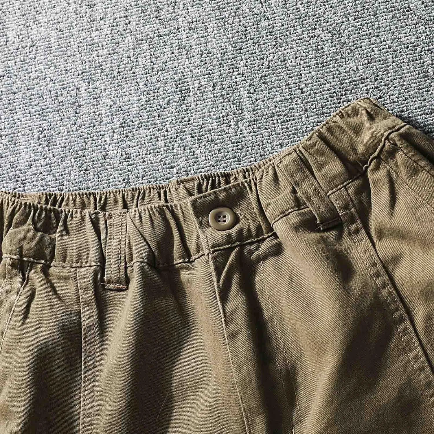 Cargo Pants for Men Relaxed Fit Leg Cargo Pants with Pockets Mens Sweatpants Big and Tall Fleece Lined Cargo Trousers