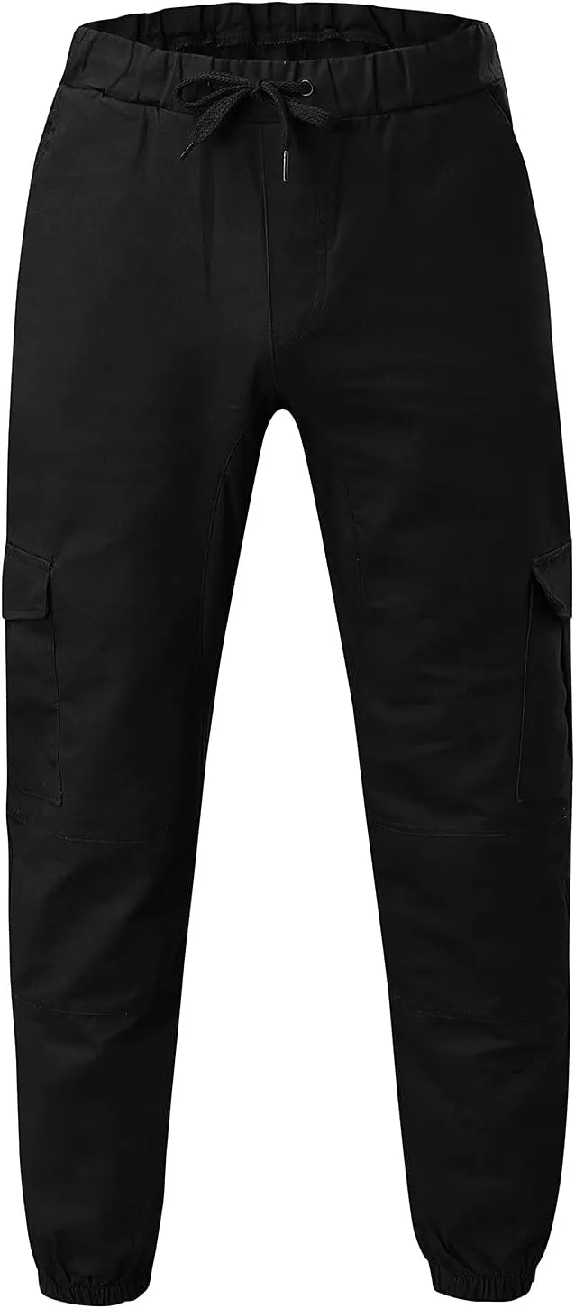Cargo Sweatpants for Men Mens Lounge Pants Men Casual Cargo Pants Hiking Pants Workout Joggers Men's Reflective Cargo