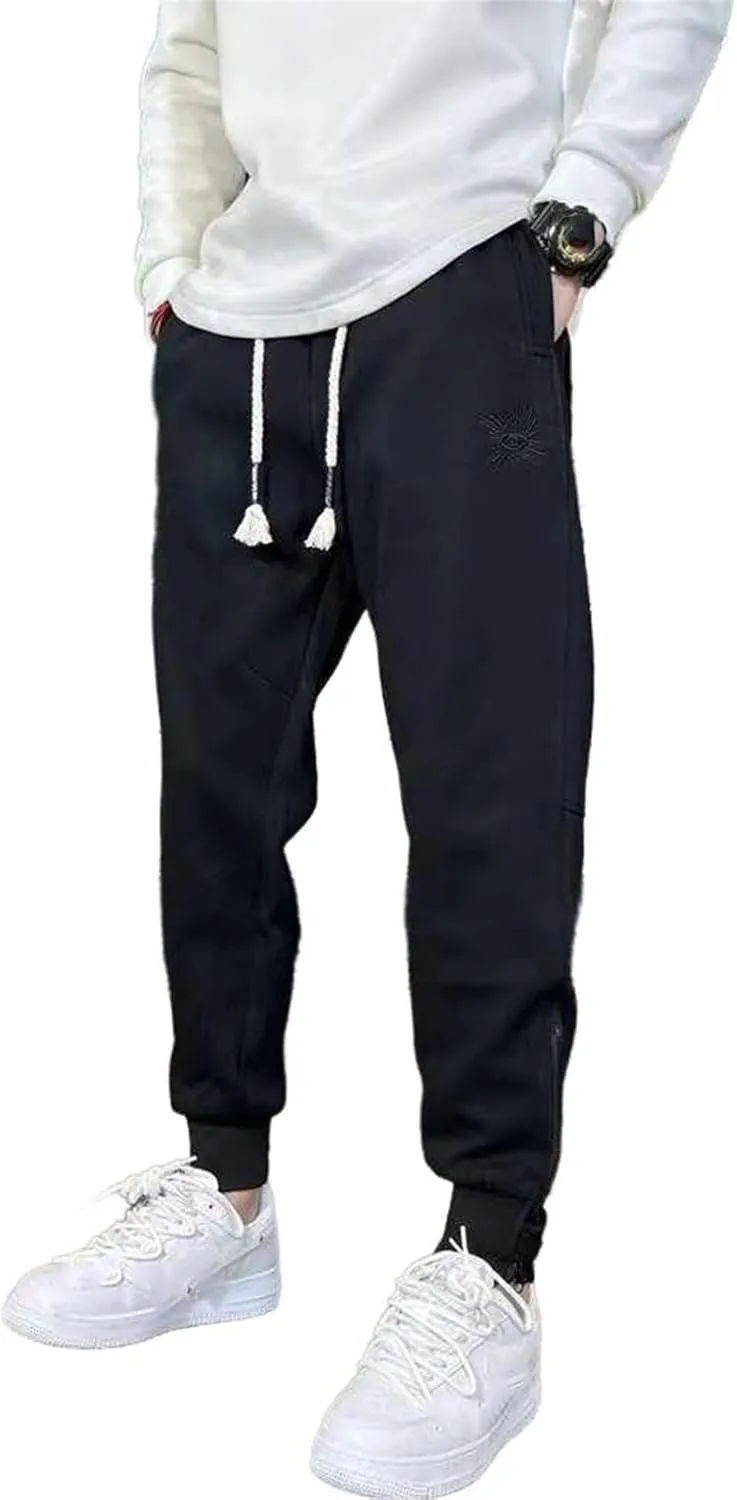 Casual Pants Men's Elastic Waist Streetwear Sport Joggers Trousers