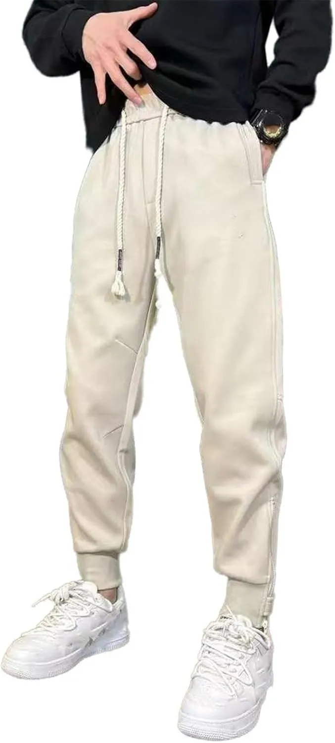 Casual Pants Men's Elastic Waist Streetwear Sport Joggers Trousers