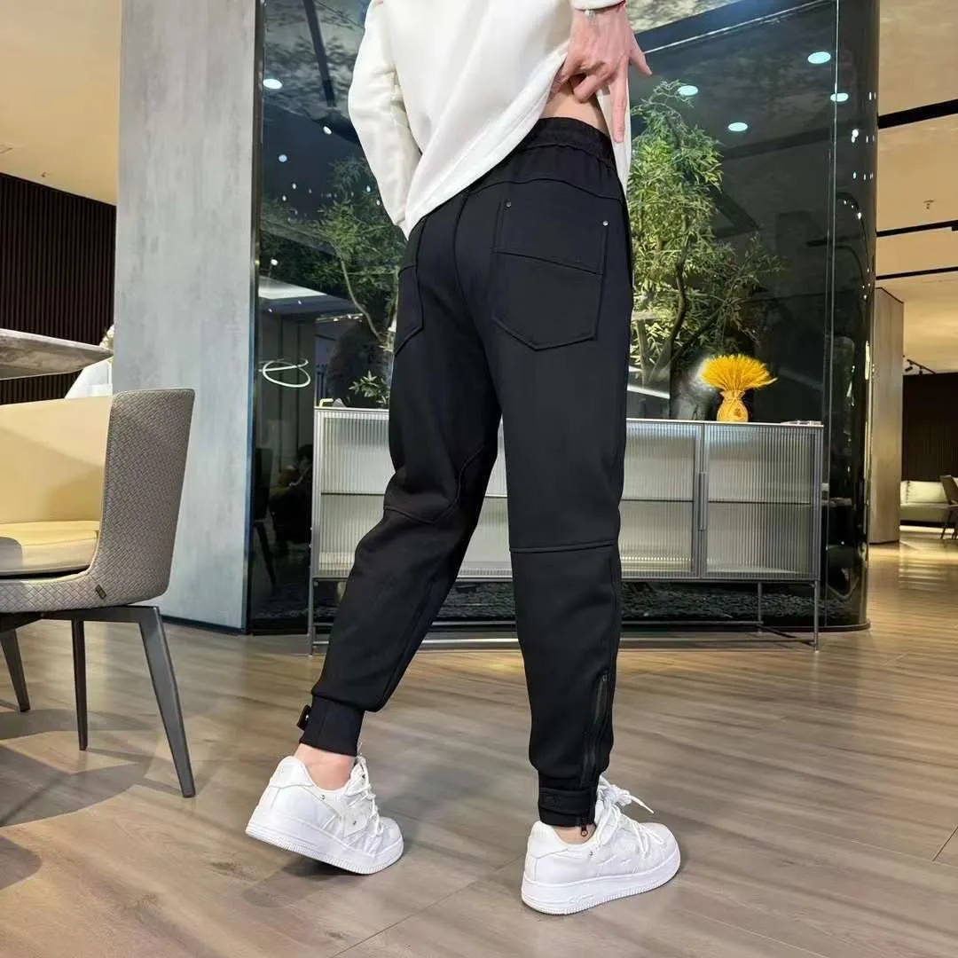 Casual Pants Men's Elastic Waist Streetwear Sport Joggers Trousers