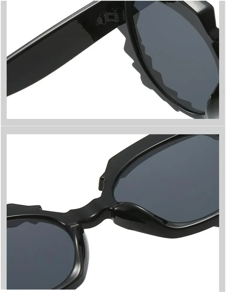 Cat Eye Sunglasses Retro Vintage Eyewear Women Gradient Sun Glasses Shades