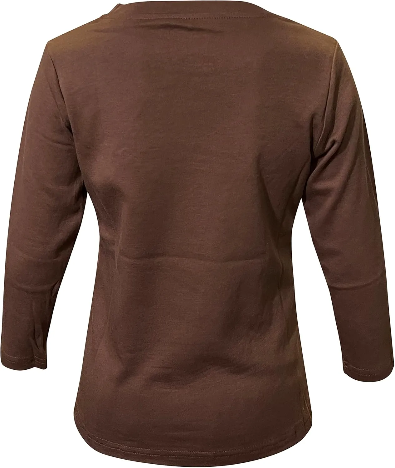 COUVER Infant Toddler Soft Cotton Crew Neck Long Sleeve Tee Shirt