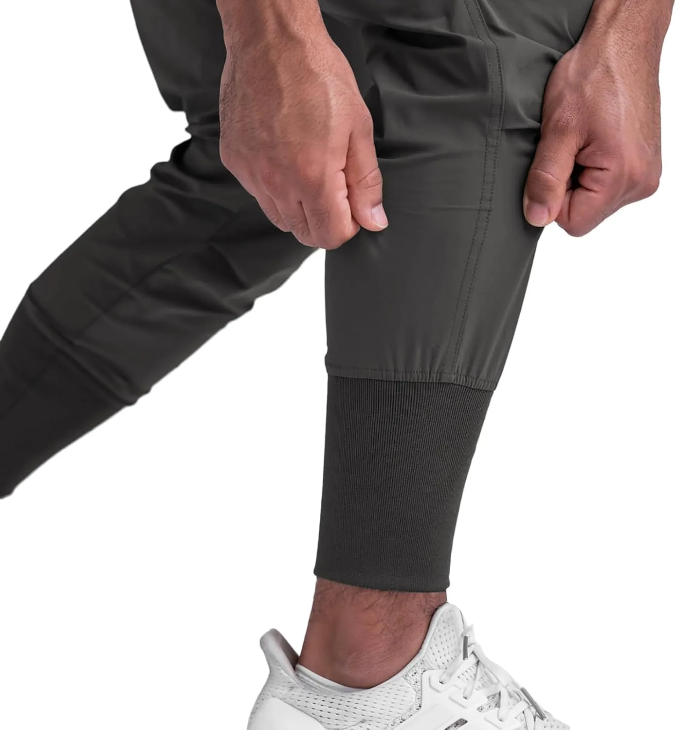 DIOTSR Mens Lightweight Joggers Pants, Cargo Athletic Sweatpants for Men, Slim Workout Pants with Pockets