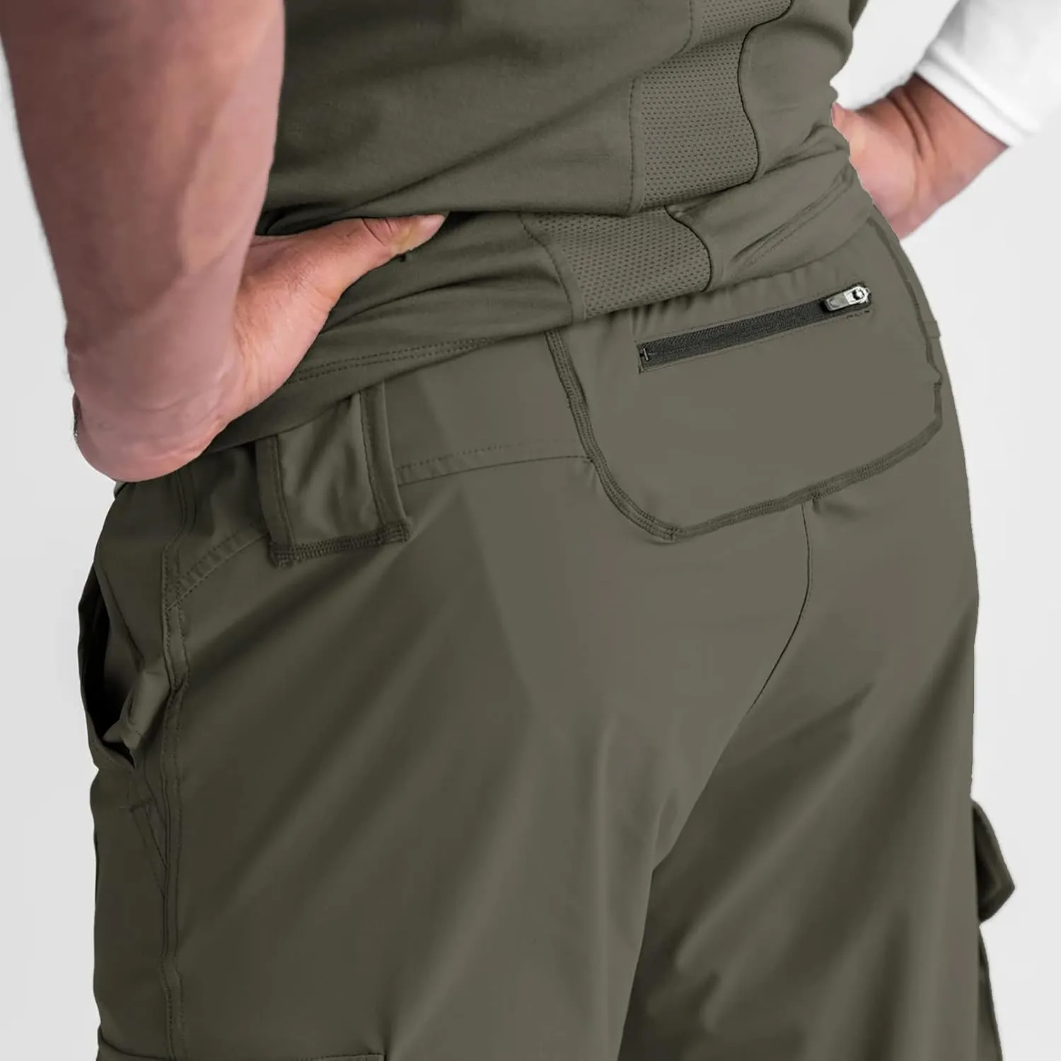 DIOTSR Mens Lightweight Joggers Pants, Cargo Athletic Sweatpants for Men, Slim Workout Pants with Pockets