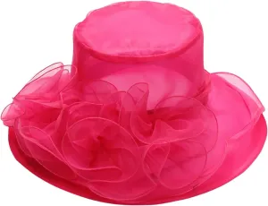 European and Fashion Sun Hat Mesh Lace Flower Sun Hat Outdoor Foldable Large Brim Women's Hat Summer Woman Hats