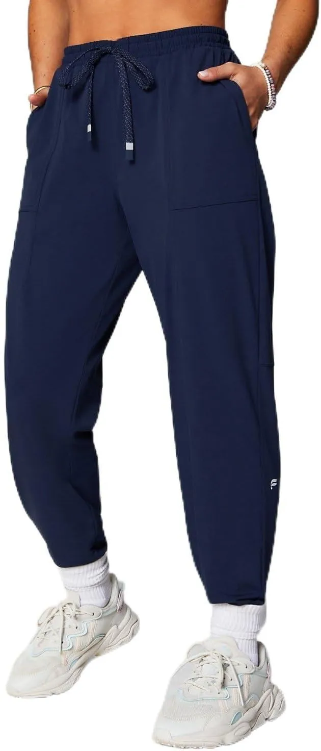 Fabletics Women's The One Jogger, Quick-Dry, Hidden Pockets, Zip Pockets, UPF Protection, Anti-Stink, Lightweight