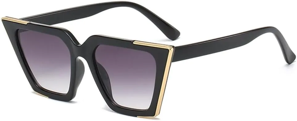 Fashion Cat Eye Sunglasses Women Luxury Vintage Gradient Eyeglasses Retro Cateye Sun Glasses Female Eyewear UV400