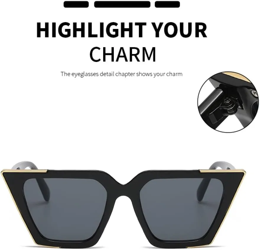 Fashion Cat Eye Sunglasses Women Luxury Vintage Gradient Eyeglasses Retro Cateye Sun Glasses Female Eyewear UV400