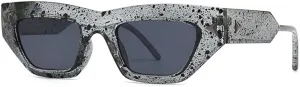 Fashion Cat Eye Women Luxury Sunglasses Vintage Candy Color Eyewear Men Rivets Gradient Sun Glasses