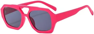 Fashion Hexagon Sunglasses Women Men Vintage Lens Frame Versatile UV400