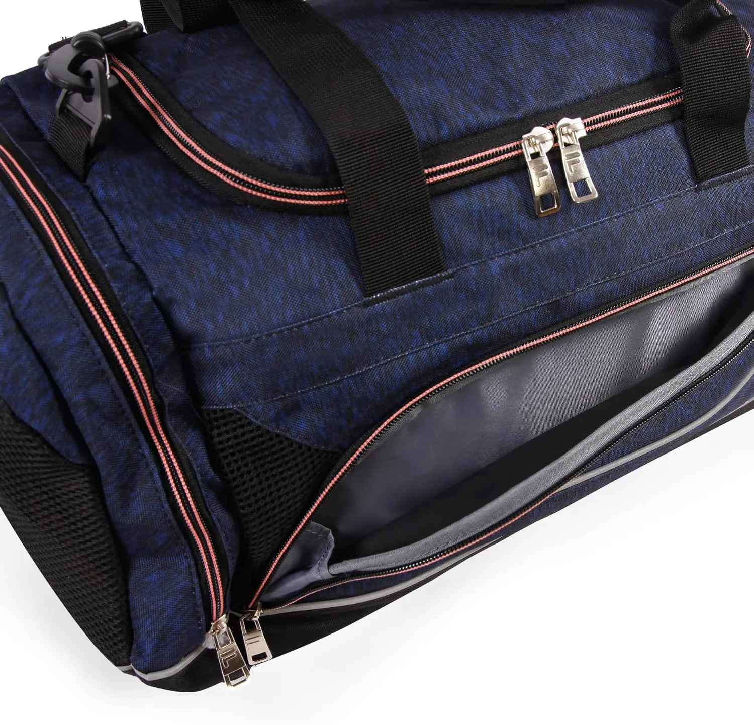 Fila Sprinter 19" Sport Duffel Bag, Black/Teal