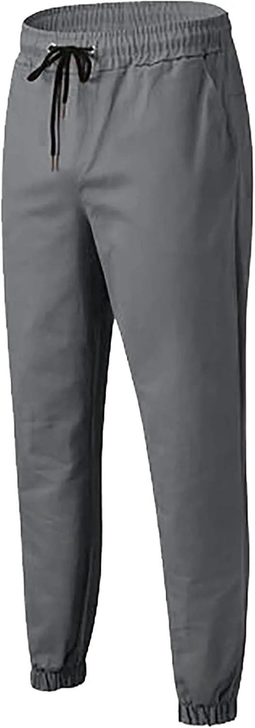 GIERIDUC Straight Leg Cargo Pants for Mens Navy Blue Dress Pants Slim Fit Light Gray Dress Pants Mens Mens High Waisted Pants