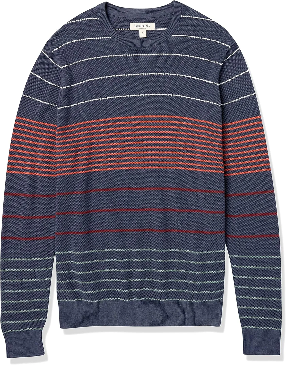 Goodthreads Men's Soft Cotton Crewneck Jumper (Available in Tall)