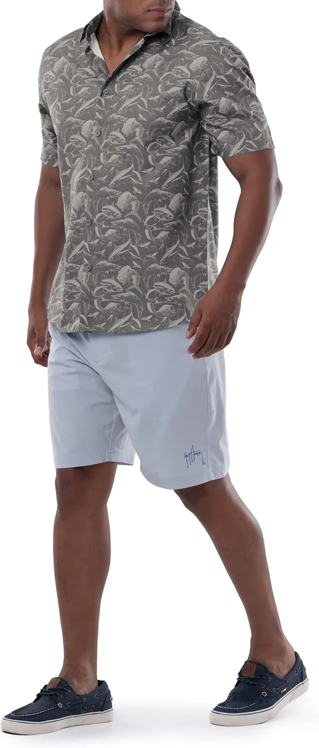 Guy Harvey Men's Short Sleeve Performance Fishing Shirt