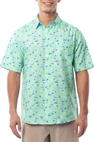 Guy Harvey Men's Short Sleeve Performance Fishing Shirt