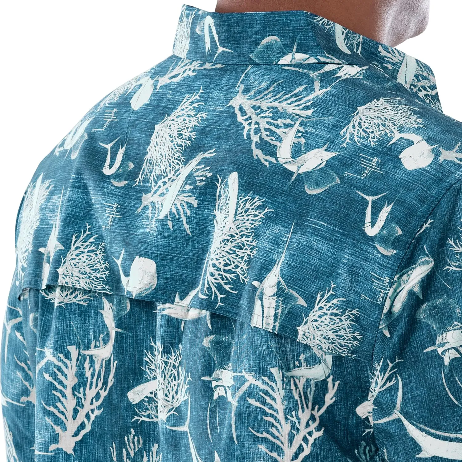Guy Harvey Men's Short Sleeve Performance Fishing Shirt