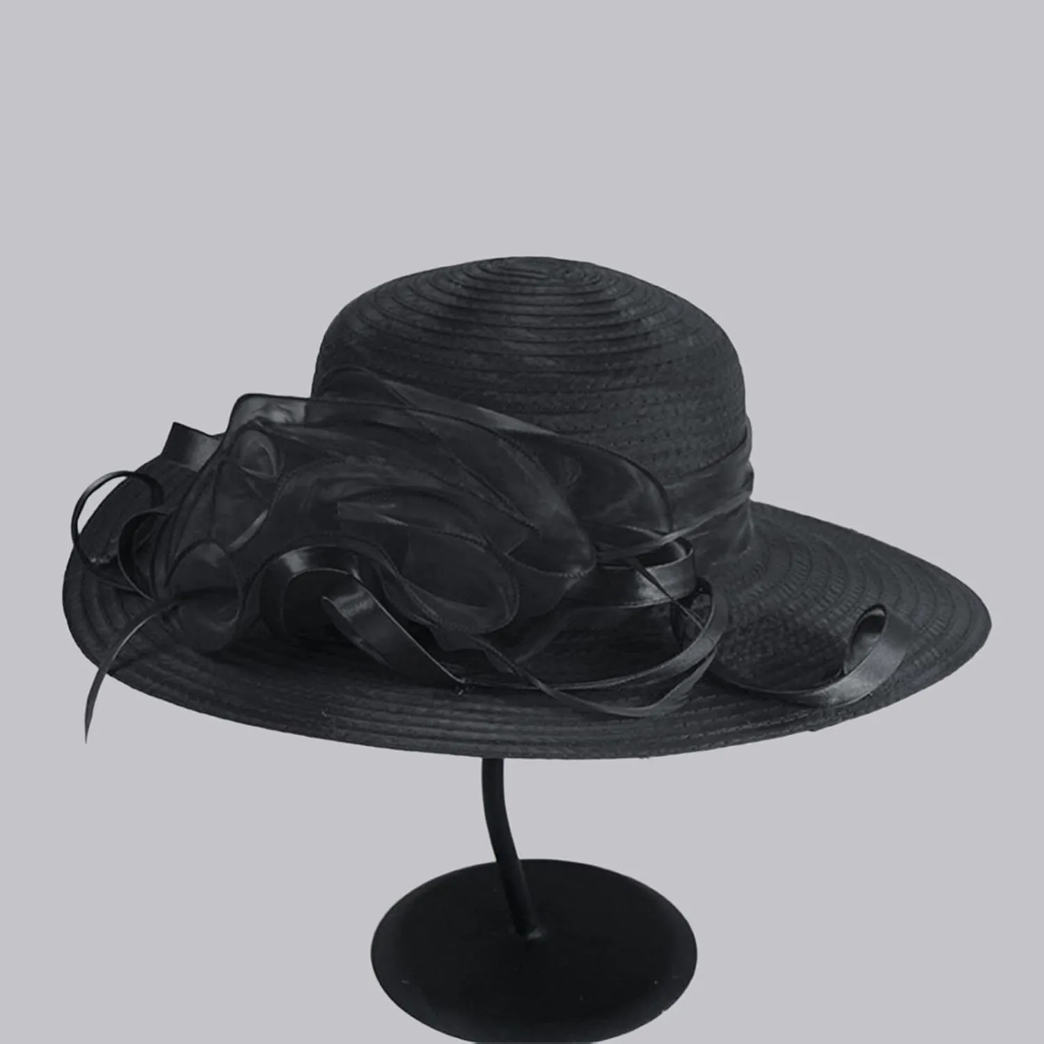 Kentucky Hat Church Dress Hat for Women Elegant Fascinators Bridal Tea Part𝚢 Wedding Hat Wide Brim Sun Cap