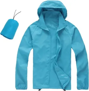 Lightweight Track Jacket Men Women Quick Dry Anti-UV Summer Cycling Activewear