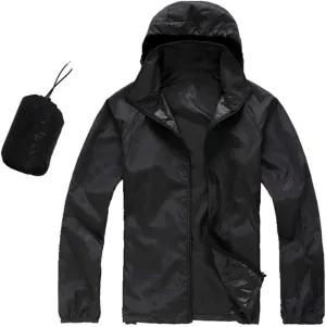 Lightweight Track Jacket Men Women Quick Dry Anti-UV Summer Cycling Activewear