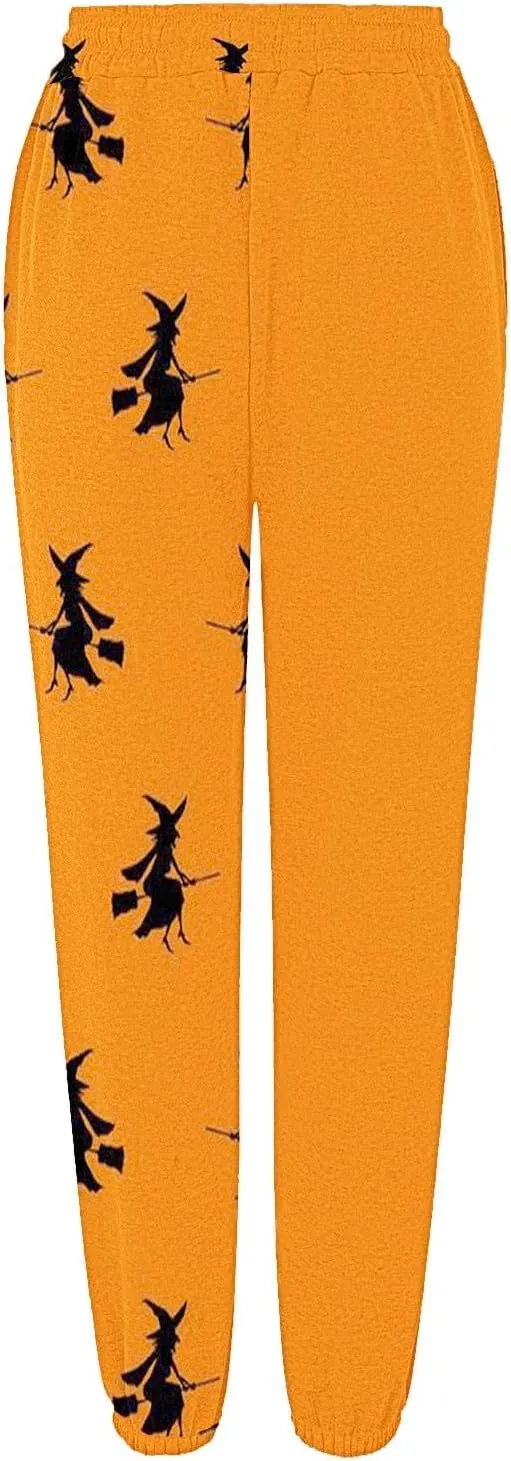 Loose Fit Wide Leg Trouser Pants Pants Workout High Waisted Yoga Pants with Pockets Pockets Sport Casual Printed