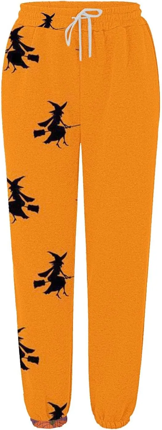 Loose Fit Wide Leg Trouser Pants Pants Workout High Waisted Yoga Pants with Pockets Pockets Sport Casual Printed