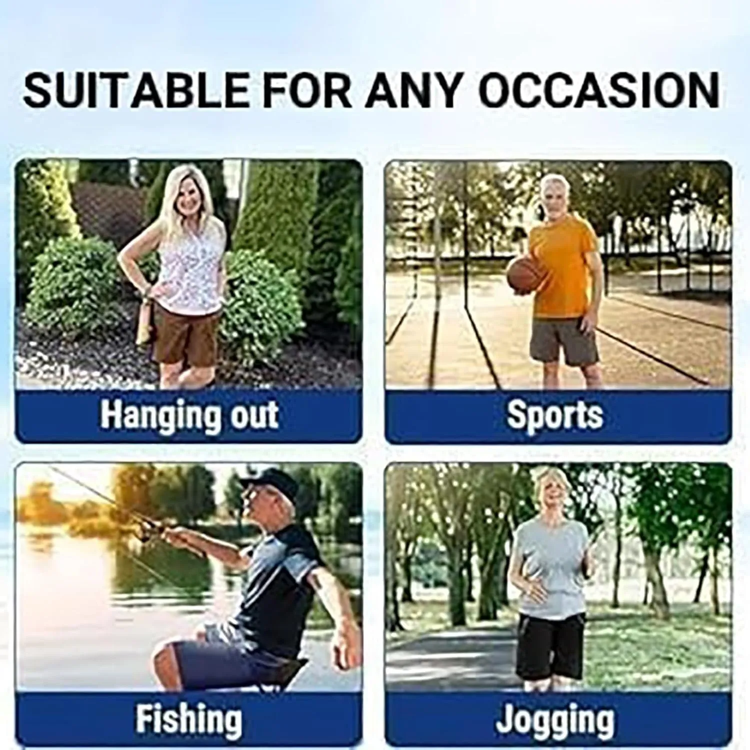Maidenfit Icyshorts, Unisex Ice Silk Stretch Quick-Dry Shorts, Shorts for Senior Women, Quick Drying Stretch Short for Unisex