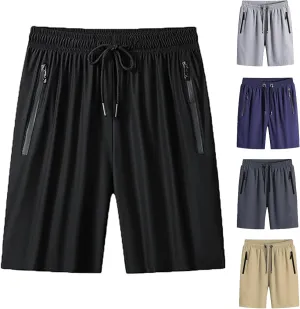 Maidenfit Icyshorts, Unisex Ice Silk Stretch Quick-Dry Shorts, Shorts for Senior Women, Quick Drying Stretch Short for Unisex