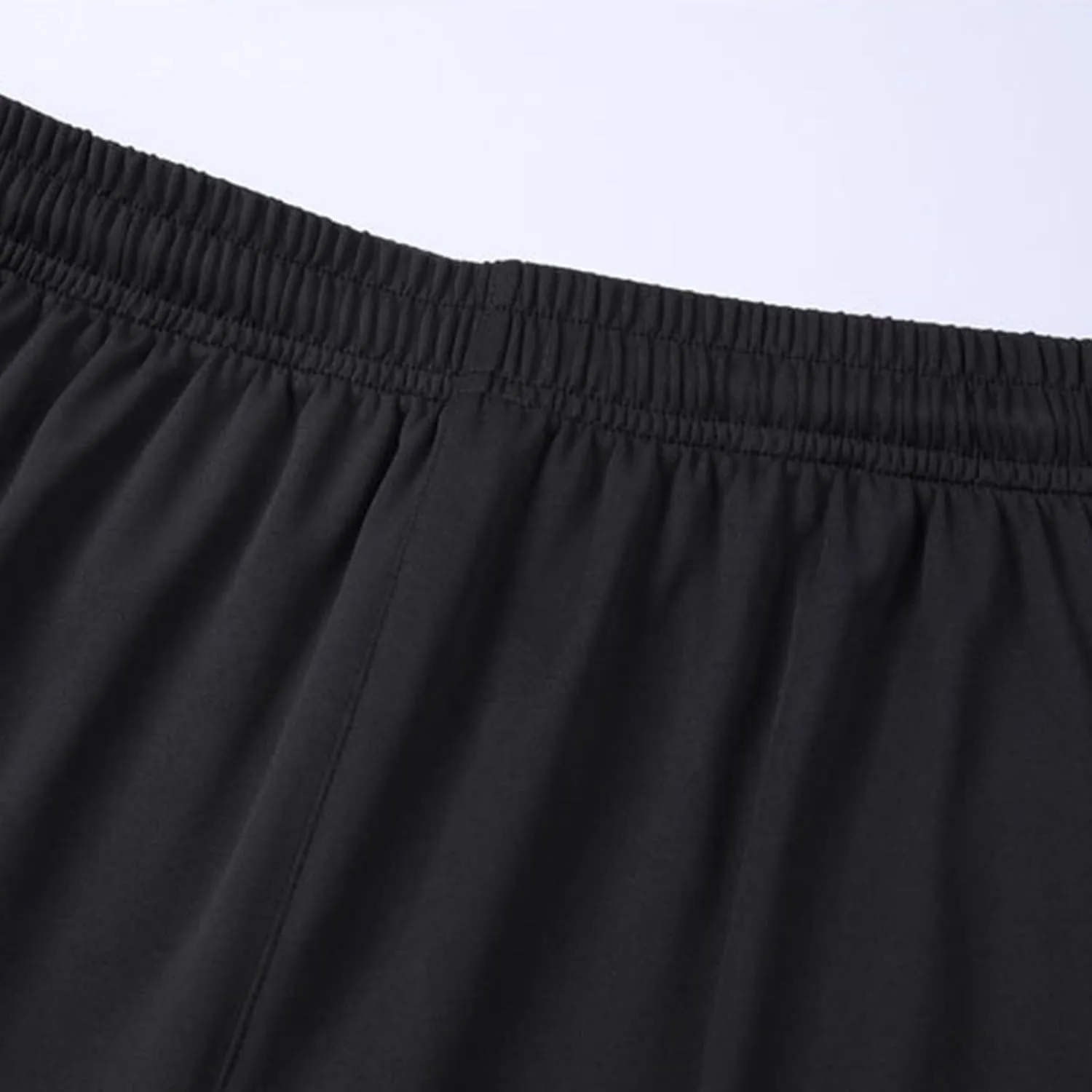 Men's Basketball Shorts Solid Color Quick Dry Athletic Shorts Stretch Elastic Waist Classic Fit Summer Shorts