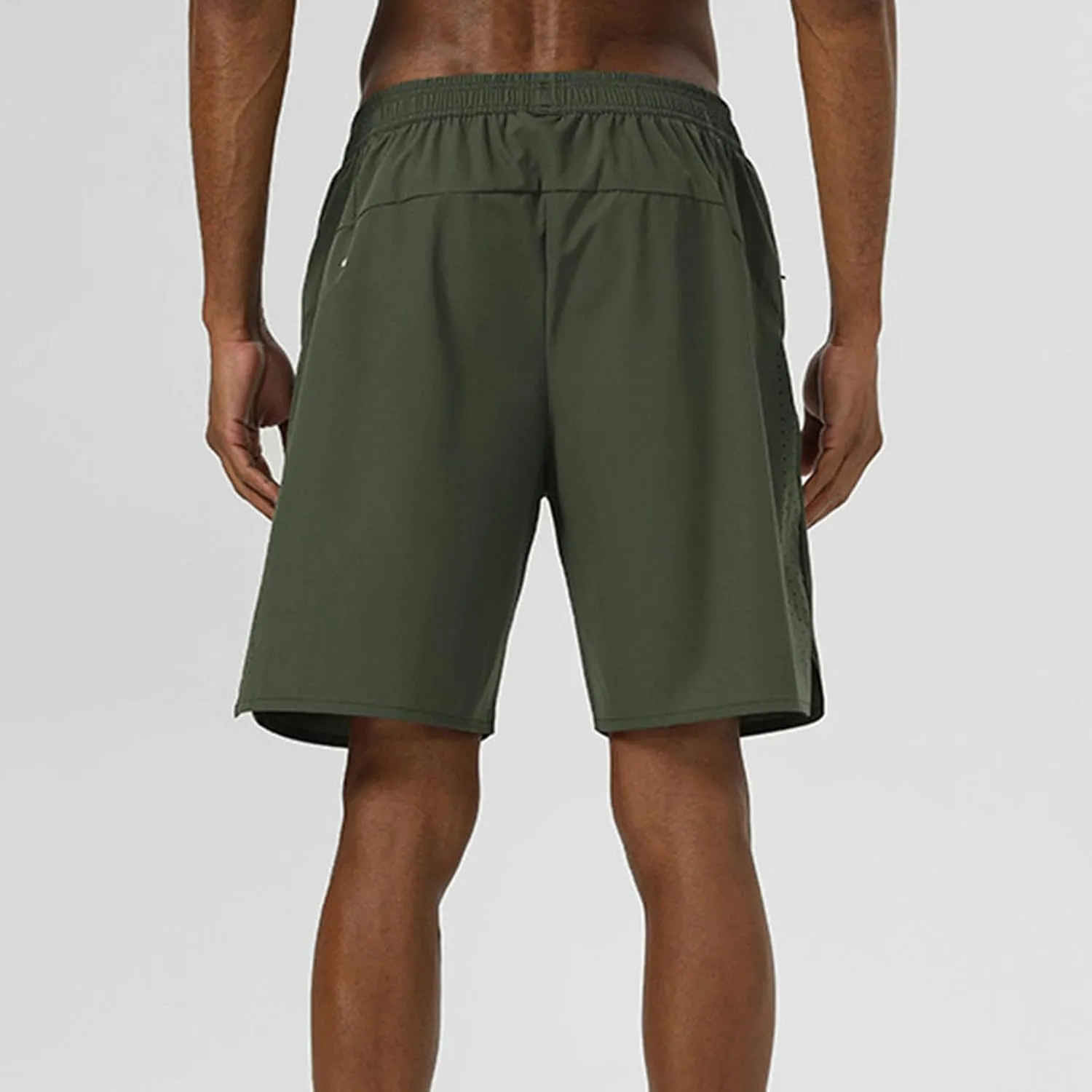 Mens Gym Shorts Quick Dry with Pockets Athletic Running Workout Activewear Elastic Lightweight Casual Hiking Trunks