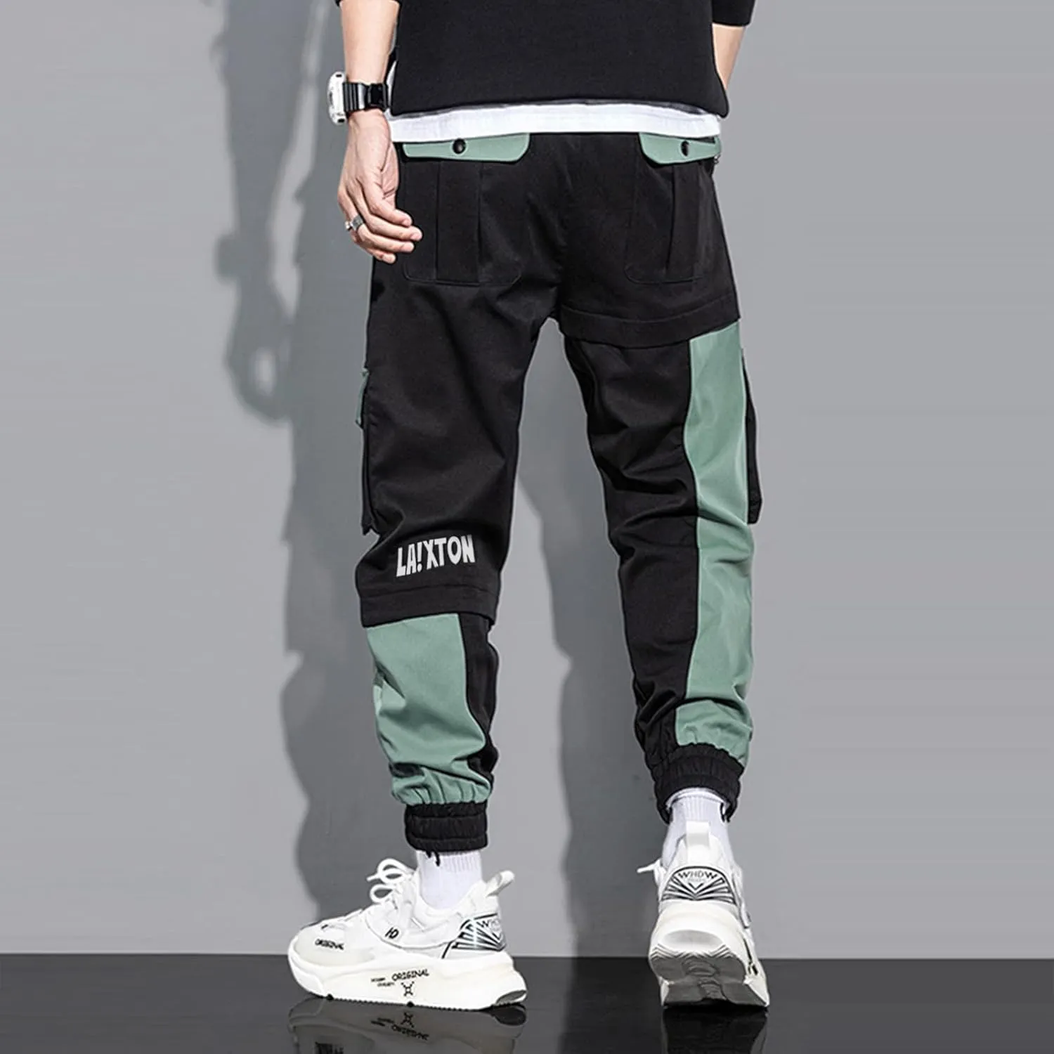 Men's Joggers Pants Lightweight Unisex Outdoor Fashion Jogging Hip Hop Casual Cargo Pants Techwear Pants