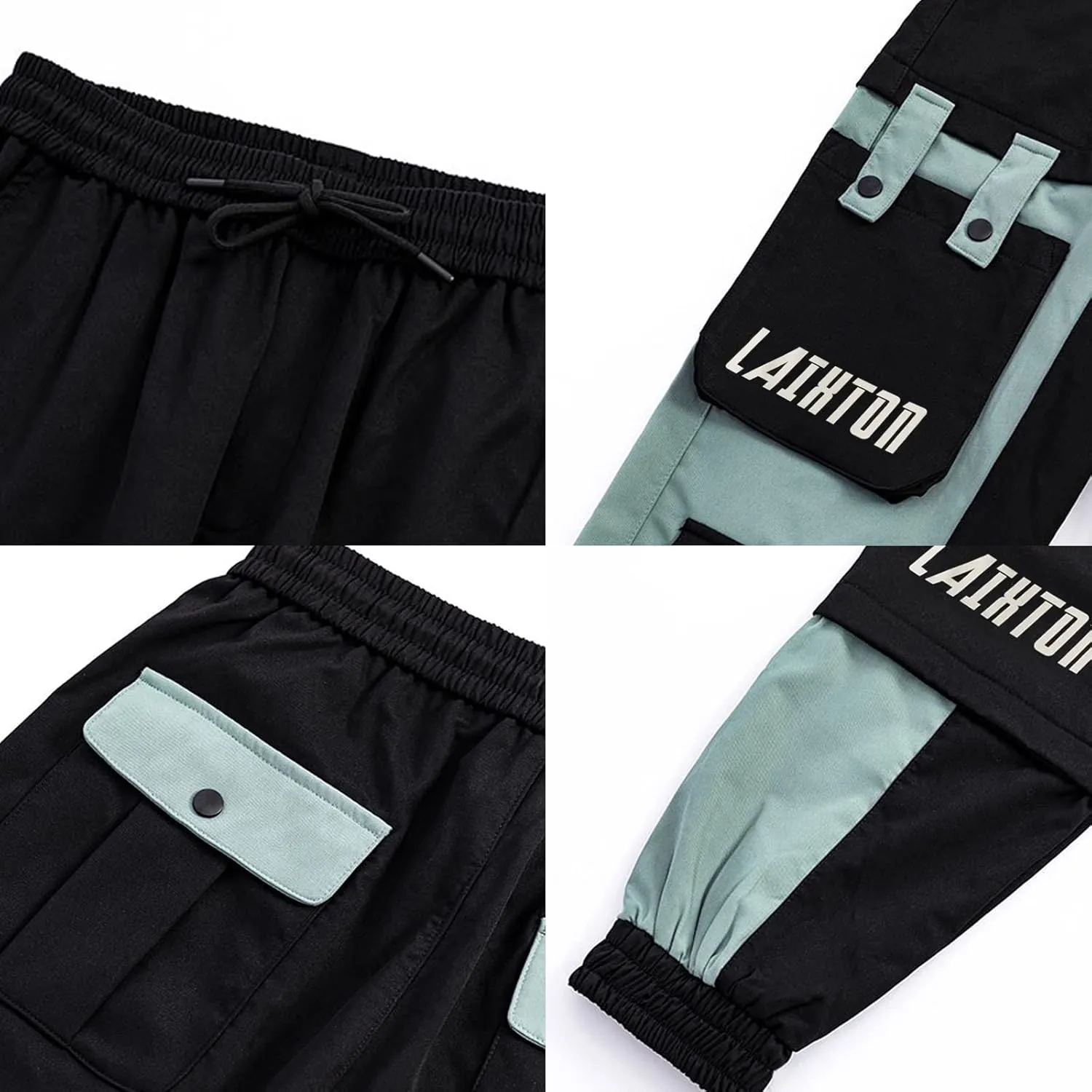 Men's Joggers Pants Lightweight Unisex Outdoor Fashion Jogging Hip Hop Casual Cargo Pants Techwear Pants
