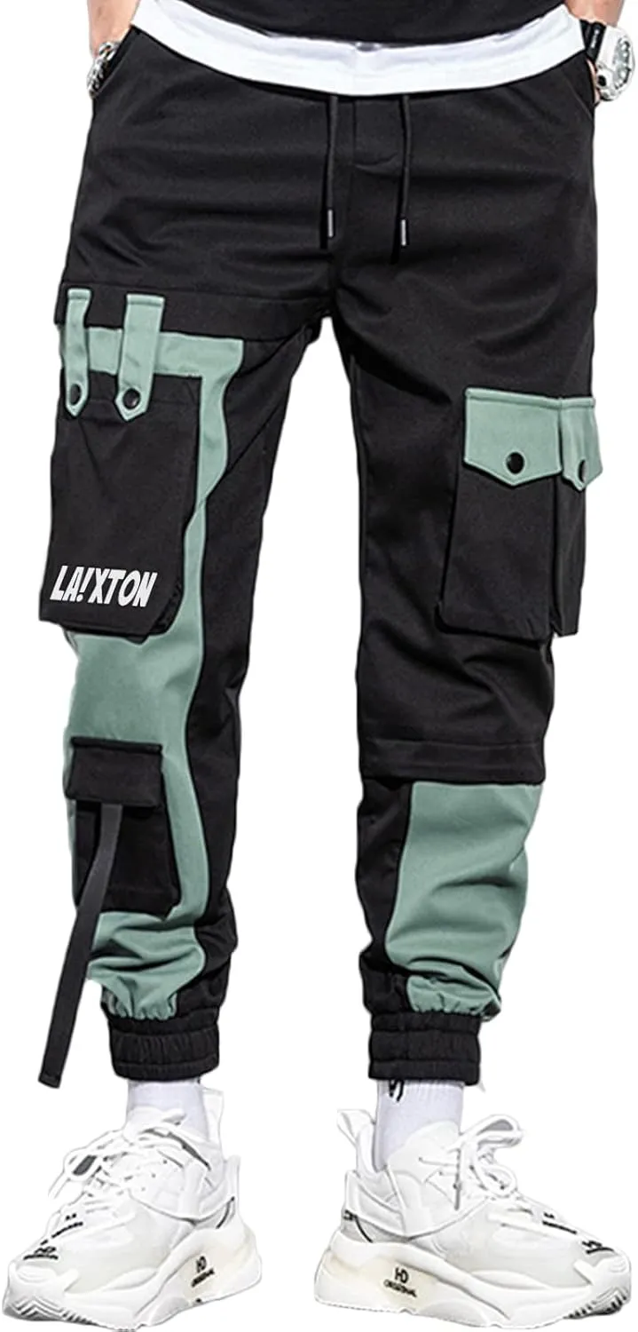 Men's Joggers Pants Lightweight Unisex Outdoor Fashion Jogging Hip Hop Casual Cargo Pants Techwear Pants