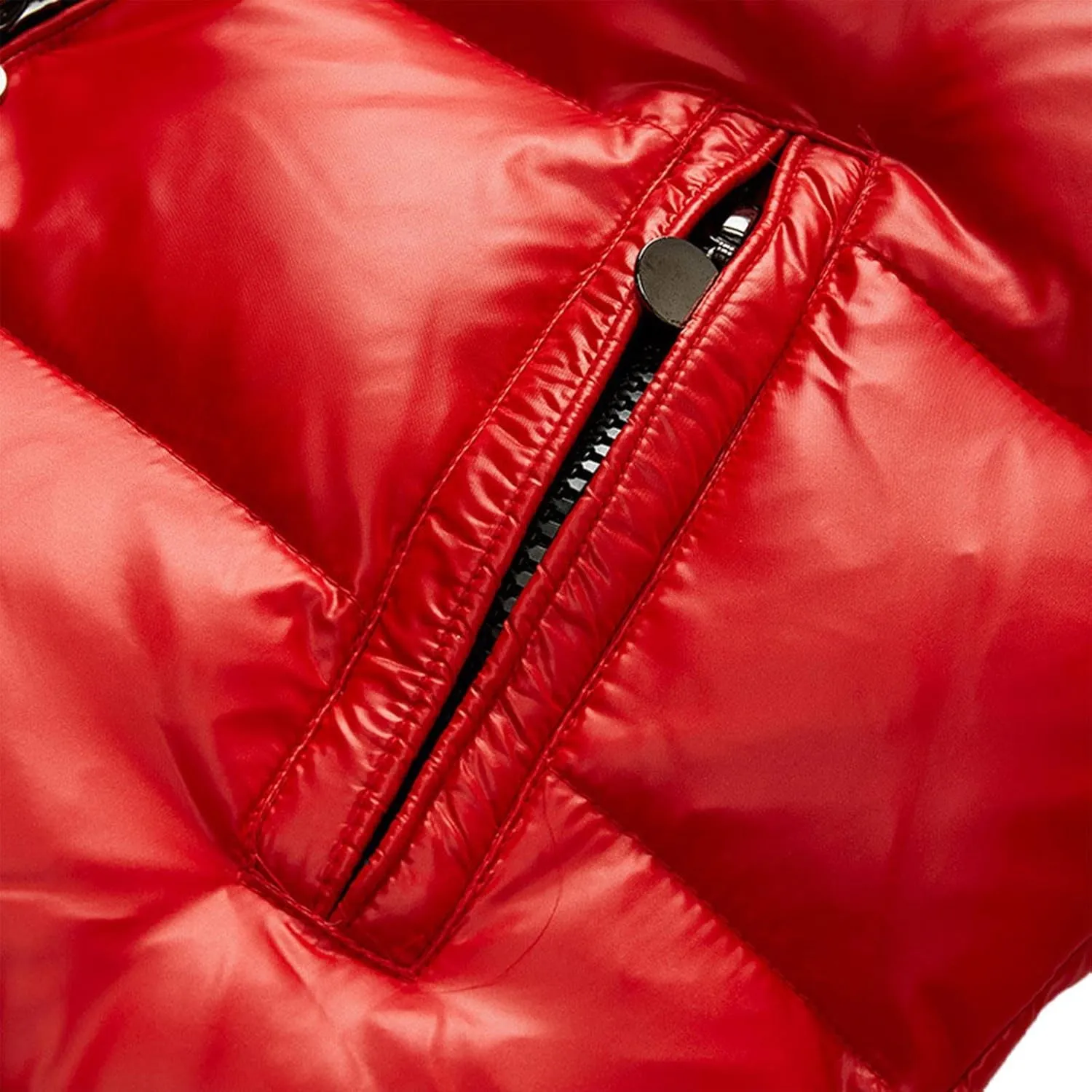 Men's Lightweight Warm Down Puffer Jacket Hooded Full Zip Winter Waterproof Coats Stretch Quilted Bubble Padded Hooded