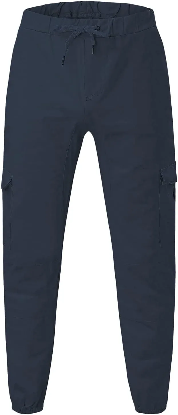 Mens Sweatpants Cargo Cargo Trousers Utility Pants with Zip Pockets Joggers for Men Cargo Athletic Mens Joggers Pants