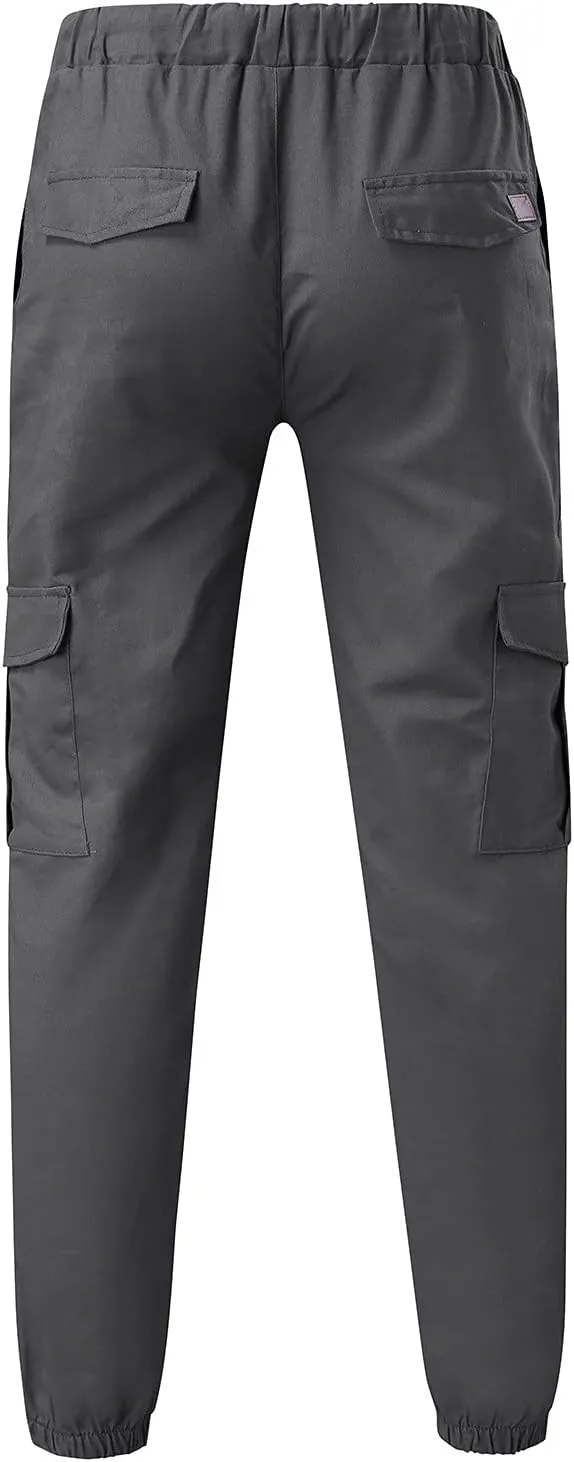 Mens Sweatpants Cargo Cargo Trousers Utility Pants with Zip Pockets Joggers for Men Cargo Athletic Mens Joggers Pants