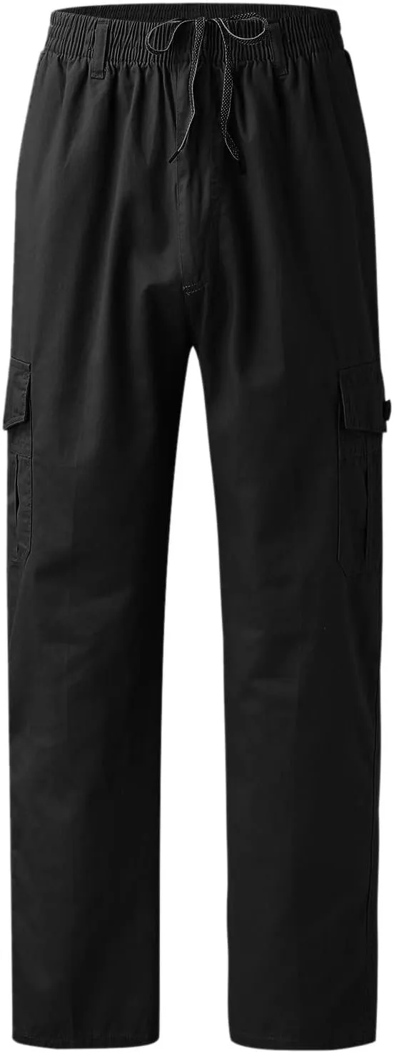 Mens Workout Cargo Sweatpants Cargo Pants for Men Relaxed Fit Men Outdoor Cargo Pant Lightweight Tactical Pant Hiking
